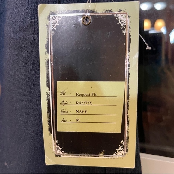 NWT Request Jeans Cargo Shorts Navy Blue Boys Size M - Picture 7 of 7